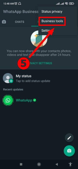 نصب دو واتساپ عکس 5-1