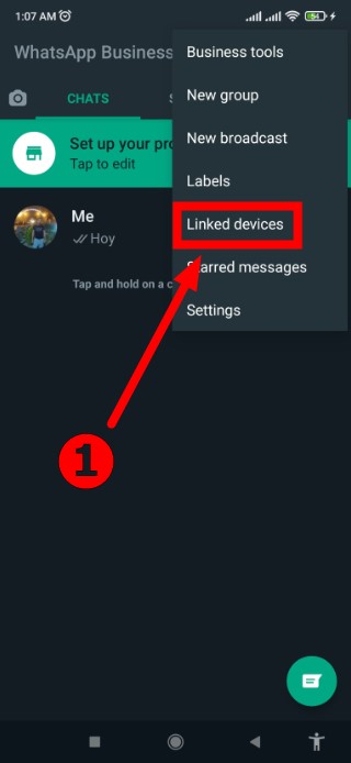 نحوه استفاده از واتس پی سی عکس 2