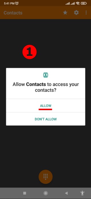 بکاپ گرفتن از مخاطبین با اپ سیمپل کانتکت عکس 1
