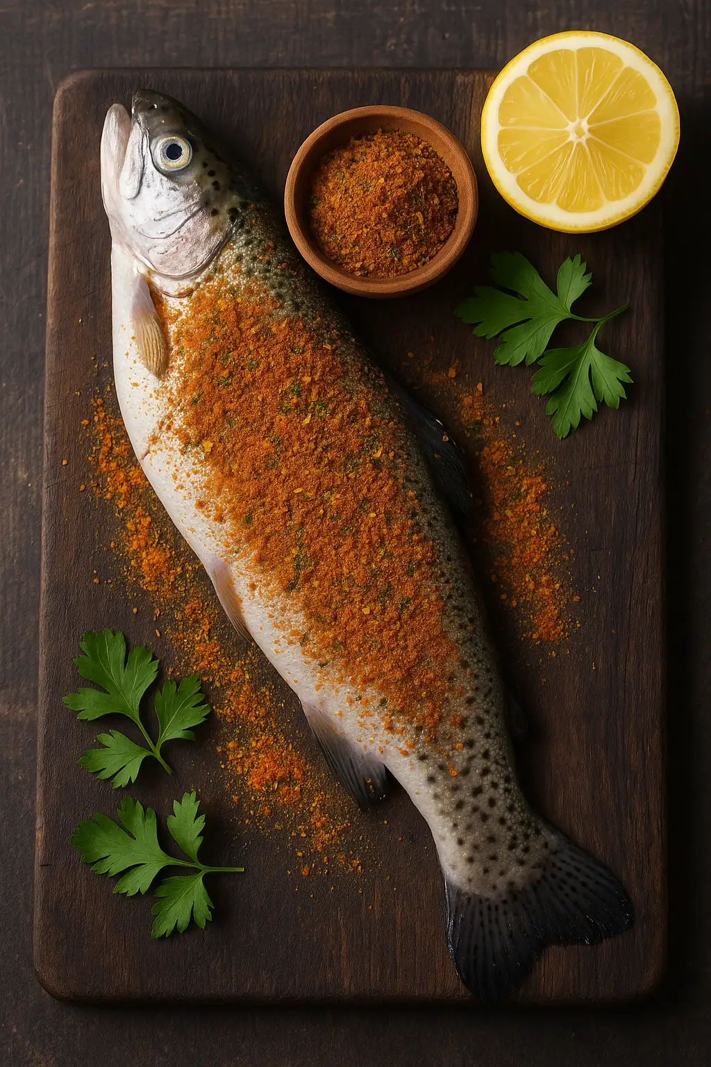 ادویه مخصوص ماهی قزل‌آلا