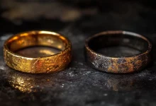 طلا سیاه می شود