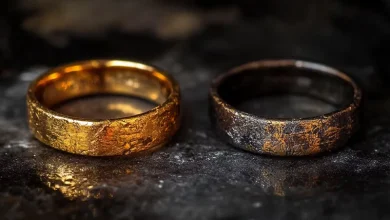 طلا سیاه می شود