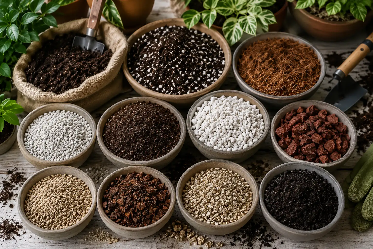 بهترین خاک گلدان عکس دوم