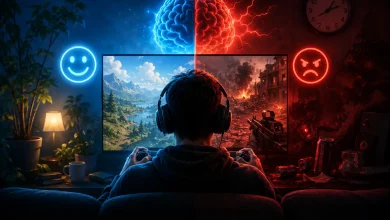تاثیر بازی ویدیویی بر استرس